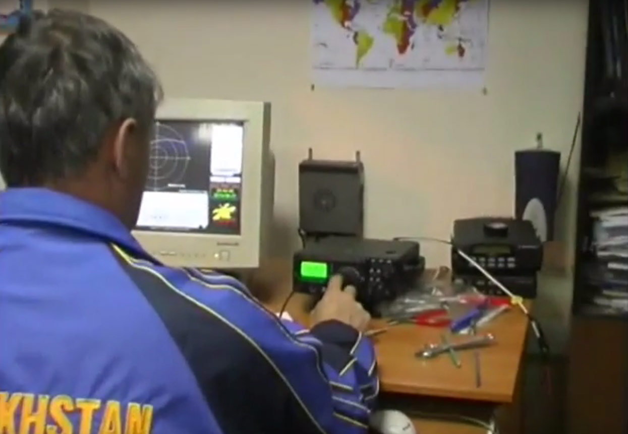 Радиосвязь коллективной любительской радиостанции ИрГТУ и 24ого экипажа Международной Космической Станции