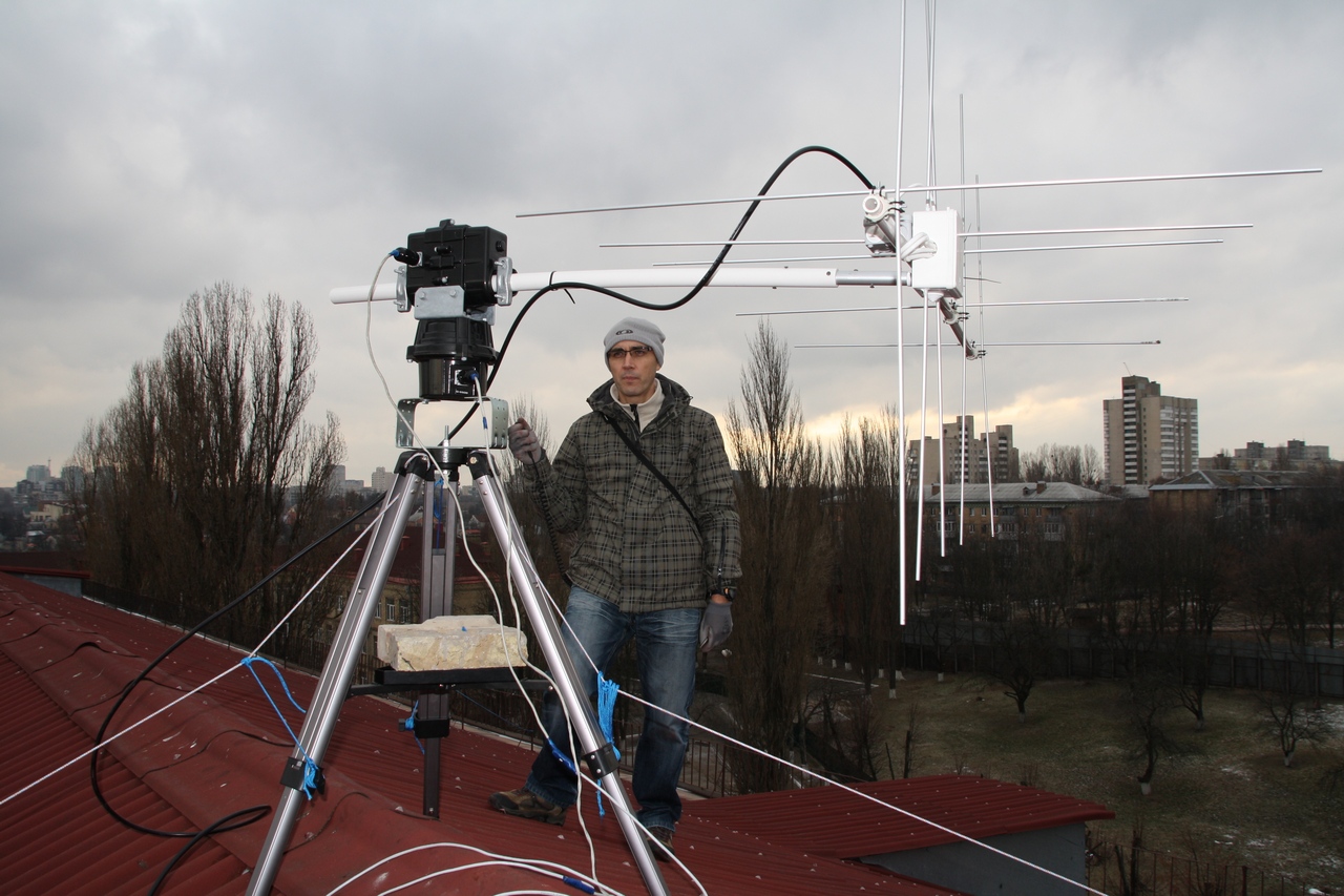 Радиосвязь c МКС киевского авиа-космического лицея Национального Авиационного Университета